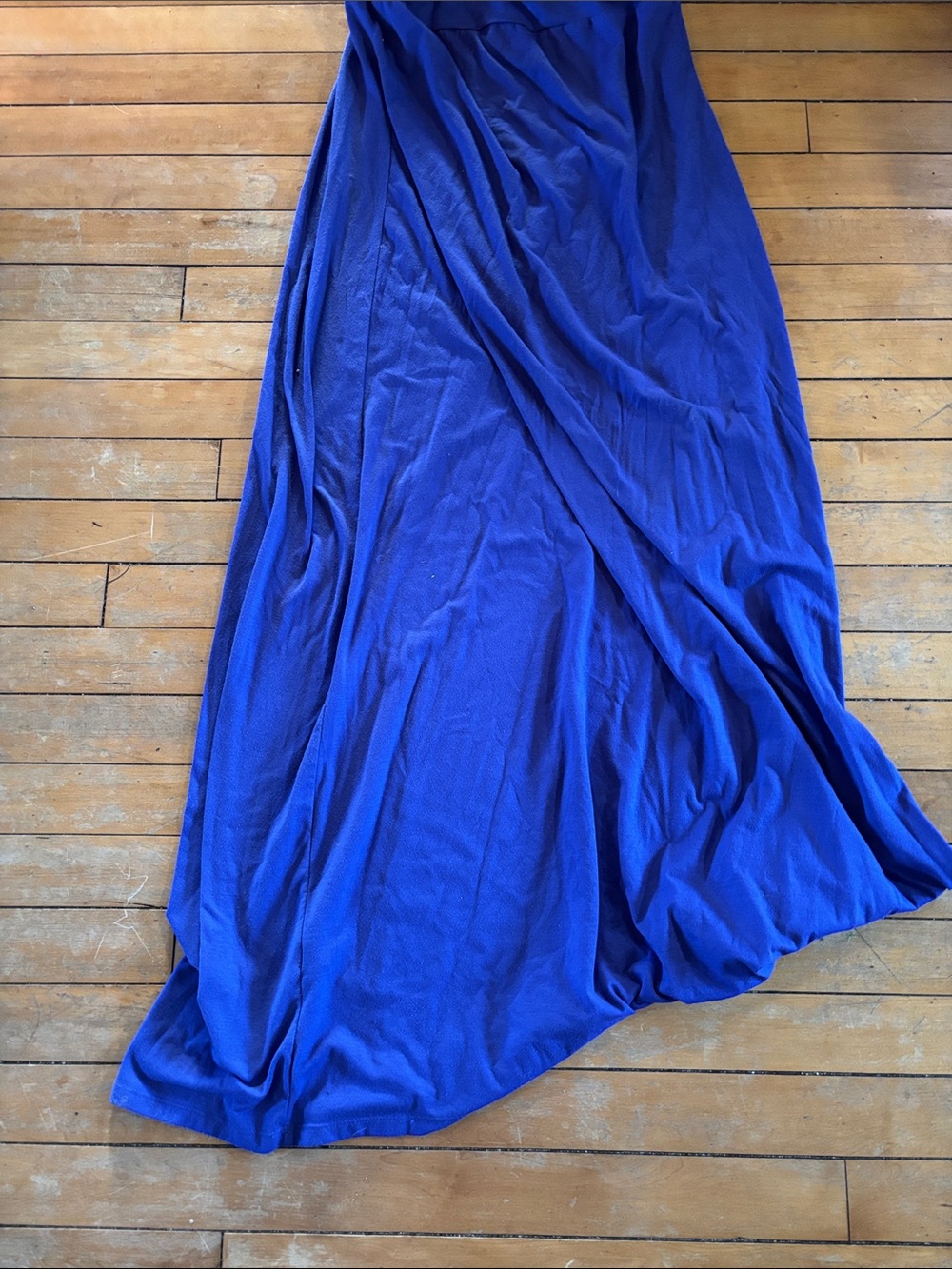 EUC Apt. 9 Purple/Blue Halter Y2K Maxi Dress - Picture 7 of 7